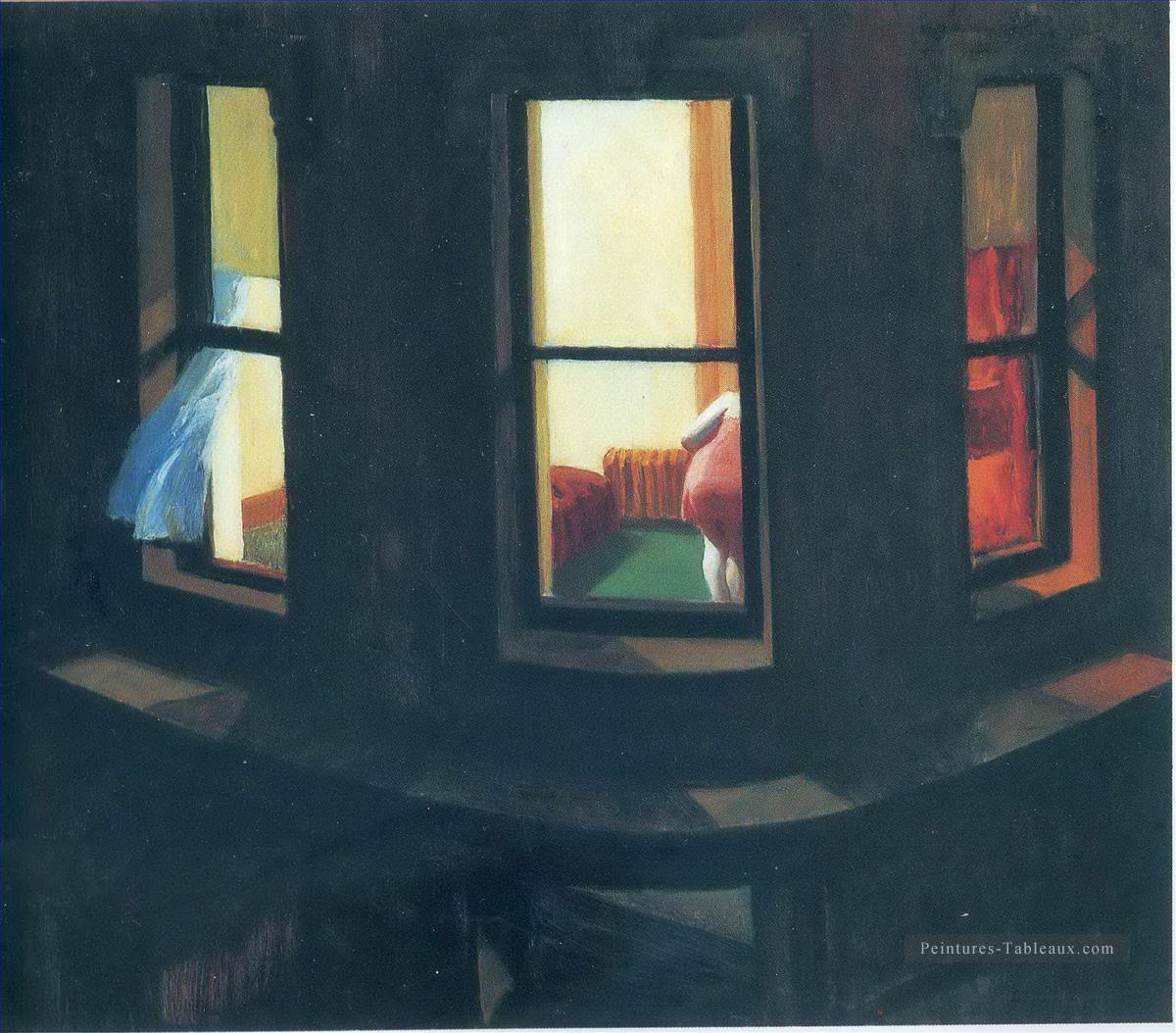 fenêtres de nuit Edward Hopper Peintures à l'huile